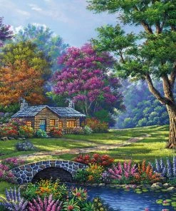 Flash Sale 😀 Ceaco 550 Pieces Light Between The Trees 🔔