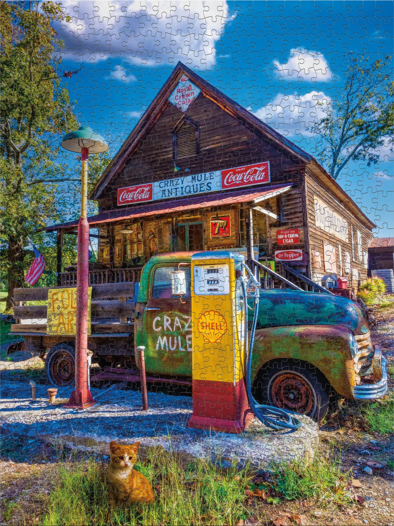 New ๐ Ceaco 750 Pieces Crazy Mule Antiques ๐