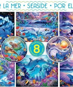 Brand new 🥰 Ceaco Varies Pieces Seaside 8 In 1 Multipack Puzzle Set 🎉