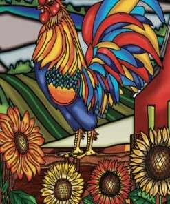 Outlet 😍 Jacarou Puzzles 150 Pieces Rooster Mini Puzzle ✨