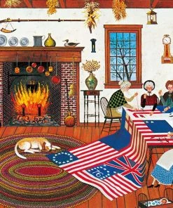 Best Sale 🛒 Buffalo Games 300 Pieces The Quiltmakers 🔥