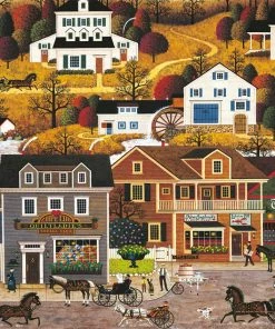 Best Sale 🧨 Buffalo Games 300 Pieces Hawkriver Hollow 🥰
