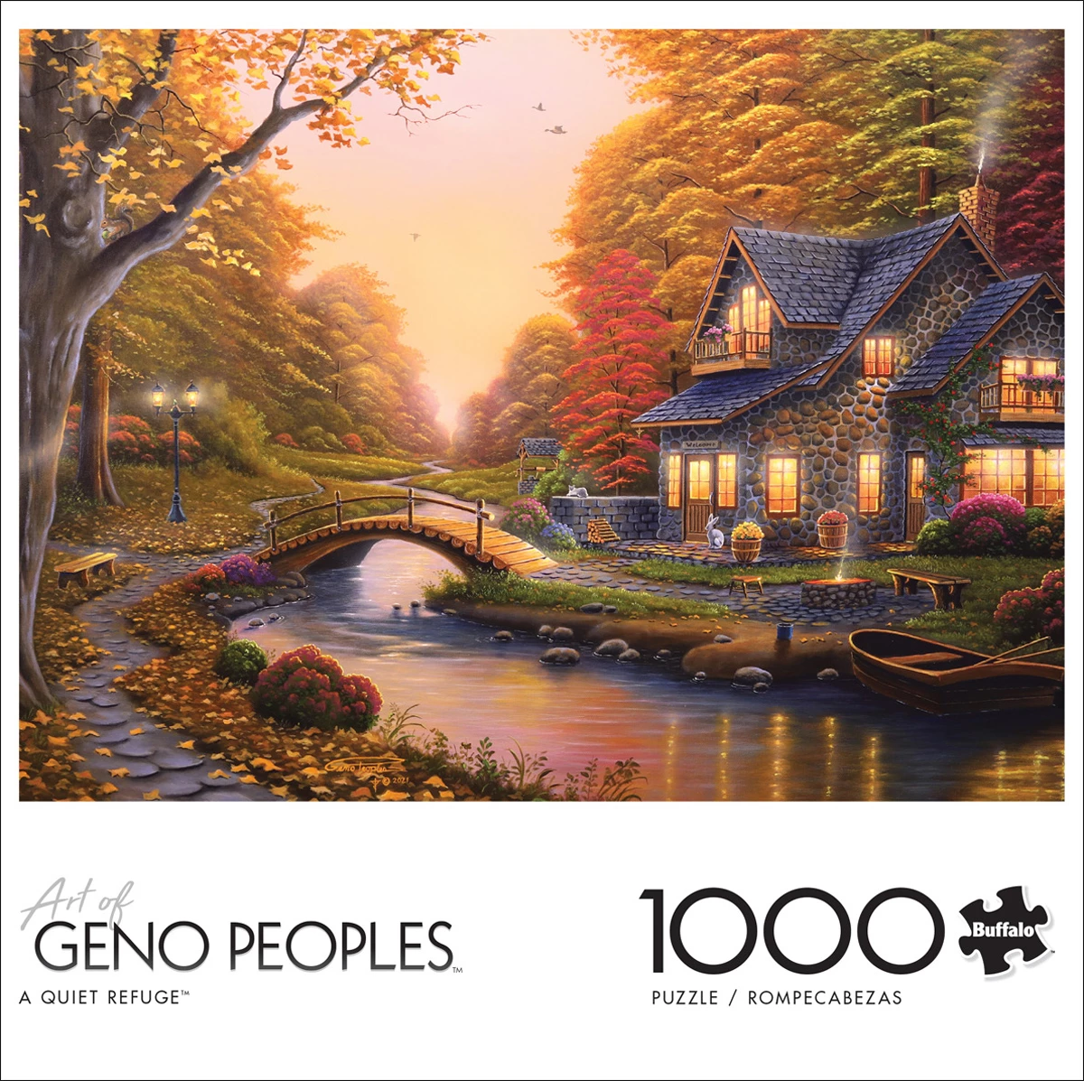 Hot Sale π Buffalo Games 1000 Pieces A Quiet Refuge β - Image 2