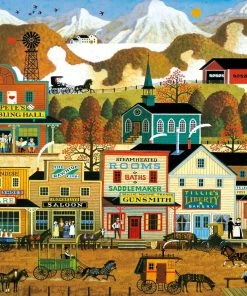 Cheap 🌟 Buffalo Games 500 Pieces Pete's Gambling Hall 🧨