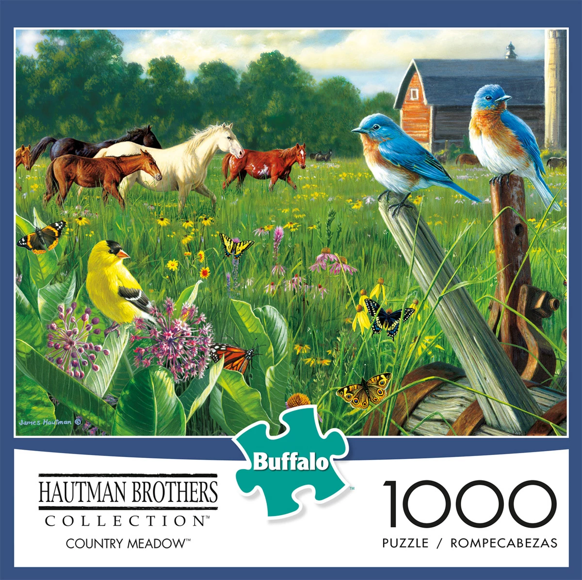Best reviews of π Buffalo Games 1000 Pieces Country Meadow π₯° - Image 2