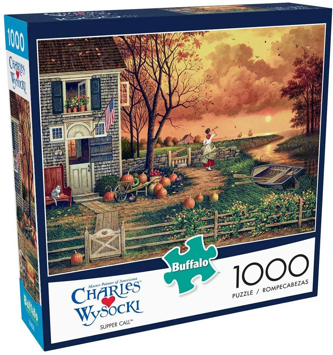 Promo π₯° Buffalo Games 1000 Pieces Supper Call π₯ - Image 2