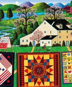 Cheap ✔️ Buffalo Games 1000 Pieces The Quiltmaker Lady 🔥