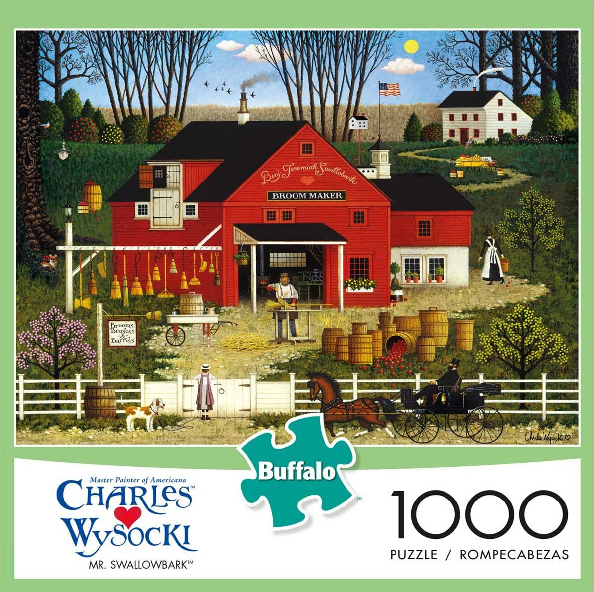 Cheap π― Buffalo Games 1000 Pieces Mr. Swallowbark π - Image 2