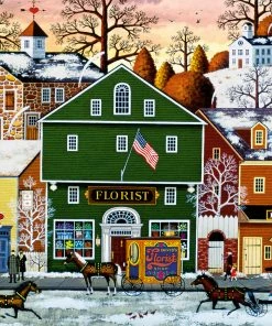 New 🔥 Buffalo Games 300 Pieces Meats, Flowers, Hats 👍