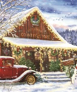 Promo 🎉 Springbok 1000 Pieces Lazy Creek Country Store 🤩