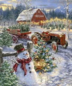 Budget 🌟 Springbok 1000 Pieces ❄ Christmas Tree Farm 🤩