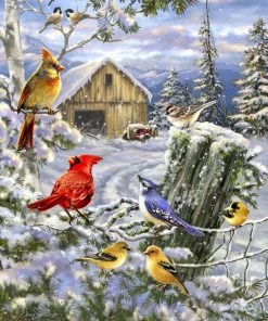Flash Sale 🎉 Springbok 1000 Pieces Frosty Morning Song 🔥