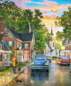 Brand new 🎁 Springbok 1000 Pieces Blissful Borough ✔️