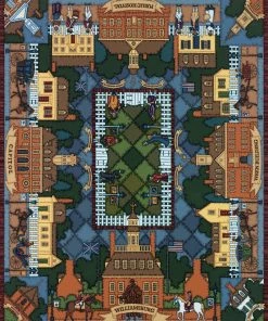 Outlet 🔔 Dowdle Folk Art 1000 Pieces Williamsburg Quilt ❤️