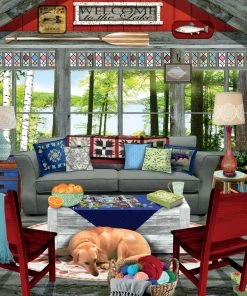 Deals โค๏ธ Ceaco 300 Pieces Lake Cabin ๐ฅฐ