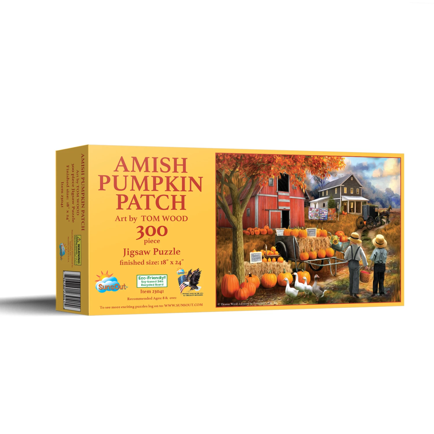 Hot Sale ๐งจ SunsOut 300 Pieces Amish Pumpkin Patch ๐ - Image 3