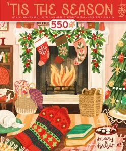 Cheap ๐ Ceaco 550 Pieces ๐
Christmas Cozy Vibes 'Tis The Season Holiday ๐ฅ