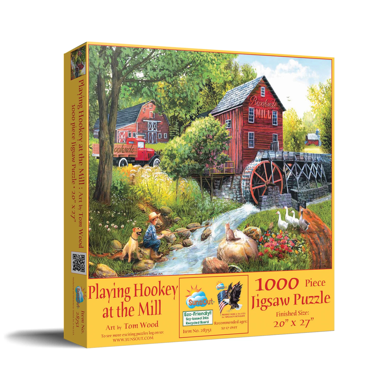 Outlet โจ SunsOut 1000 Pieces Playing Hookey At The Mill ๐งจ - Image 2