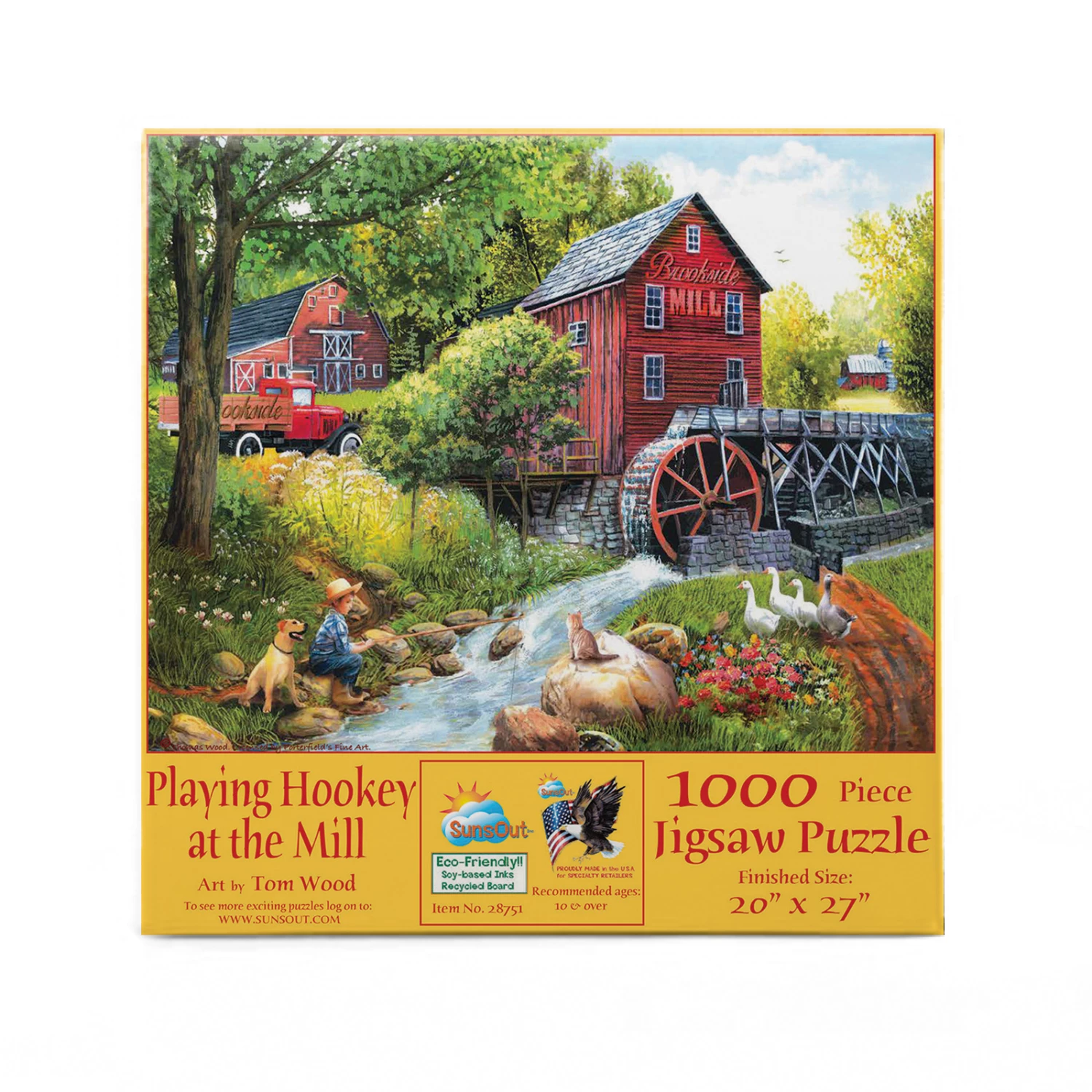 Outlet โจ SunsOut 1000 Pieces Playing Hookey At The Mill ๐งจ - Image 3