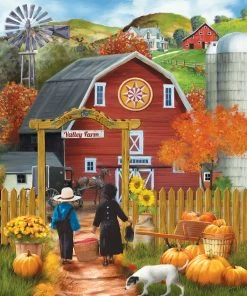 Best Sale 🌟 SunsOut 500 Pieces Valley Farm ❤️