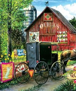 Deals 🛒 SunsOut 1000 Pieces Amish Quilt Sale 👏