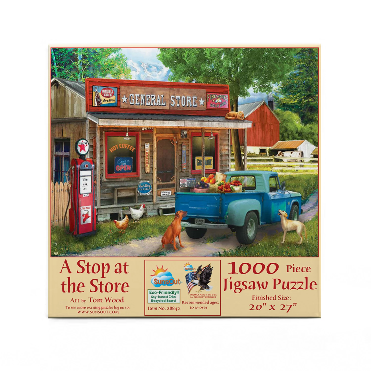 Best Pirce ๐ SunsOut 1000 Pieces A Stop At The Store ๐ - Image 3