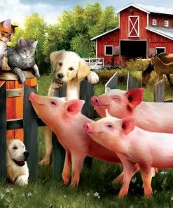 Cheapest ✨ SunsOut 300 Pieces Making New Friends 🎁