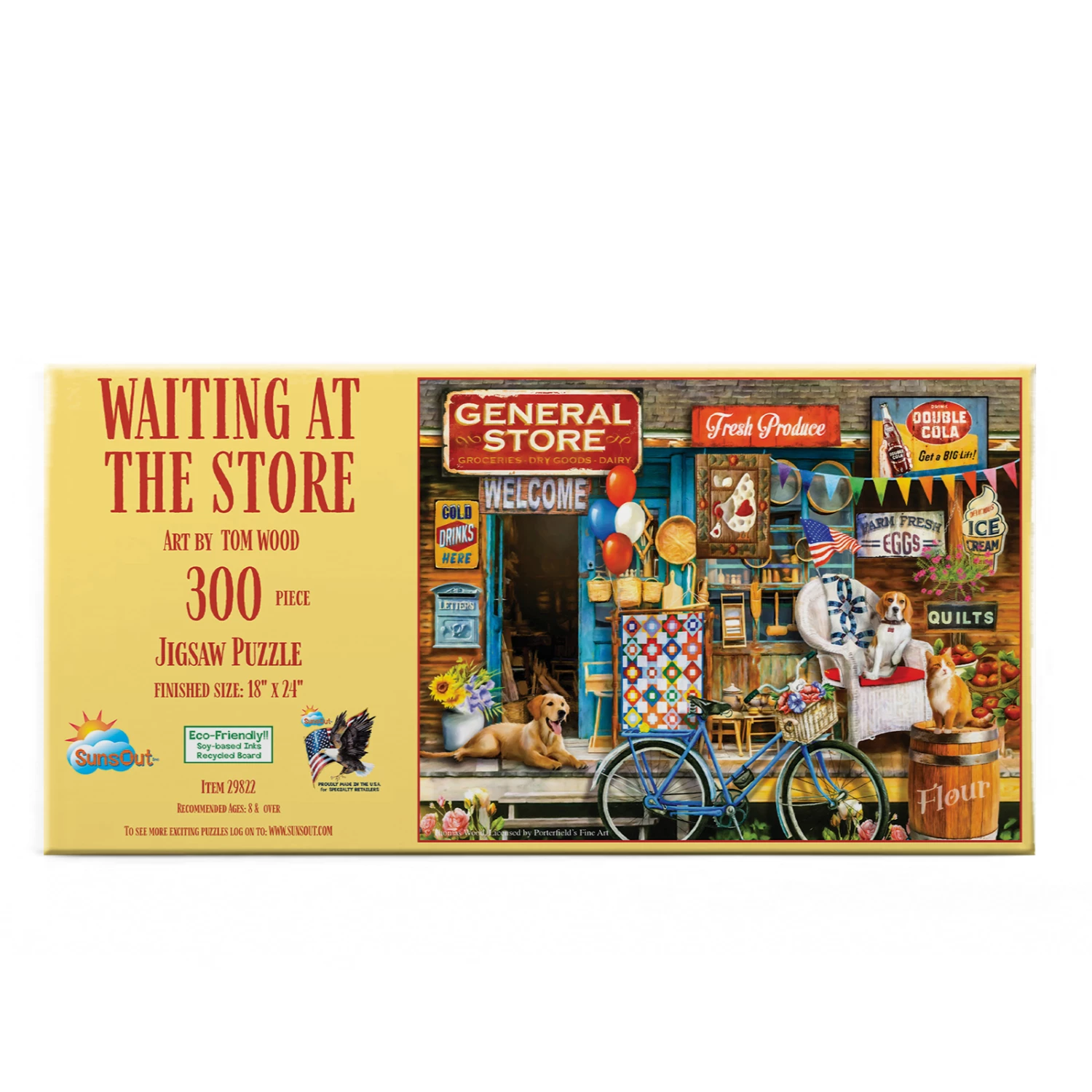 Best deal ๐ SunsOut 300 Pieces Waiting At The Store ๐ - Image 3