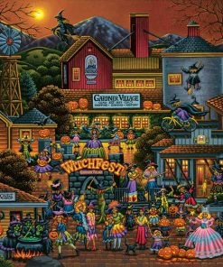 Best Sale 🤩 Dowdle Folk Art 100 Pieces Witchfest 🎁