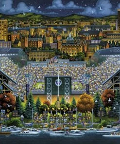 Budget 🎁 Dowdle Folk Art 100 Pieces Washington Huskies 🎉