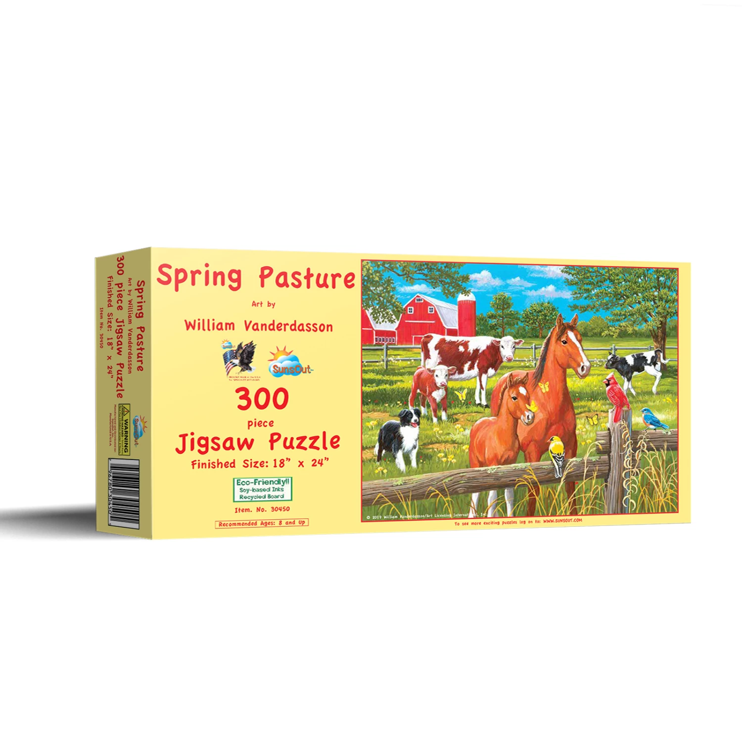 Brand new ๐ SunsOut 300 Pieces Spring Pasture ๐ - Image 2