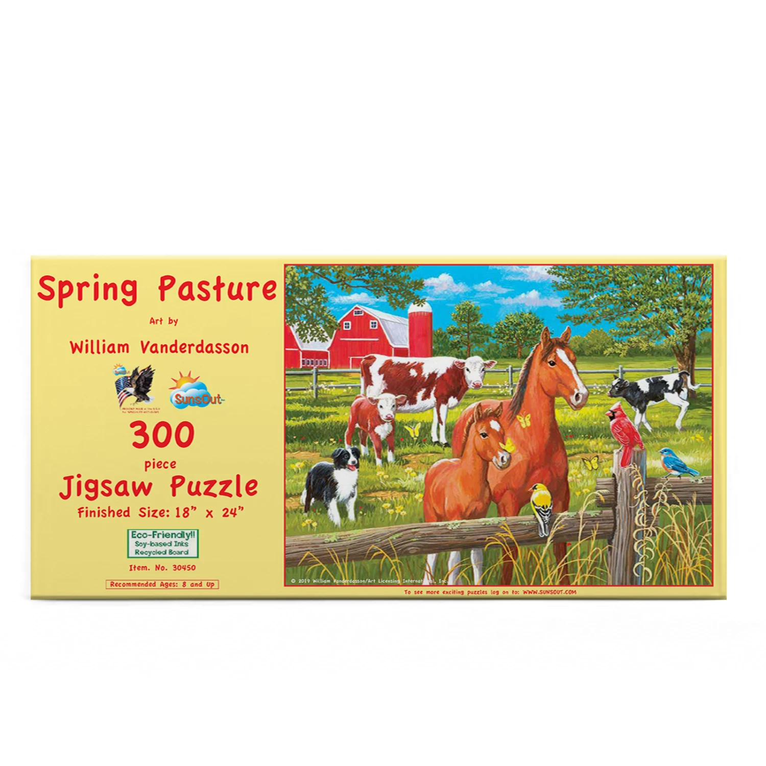 Brand new ๐ SunsOut 300 Pieces Spring Pasture ๐ - Image 3