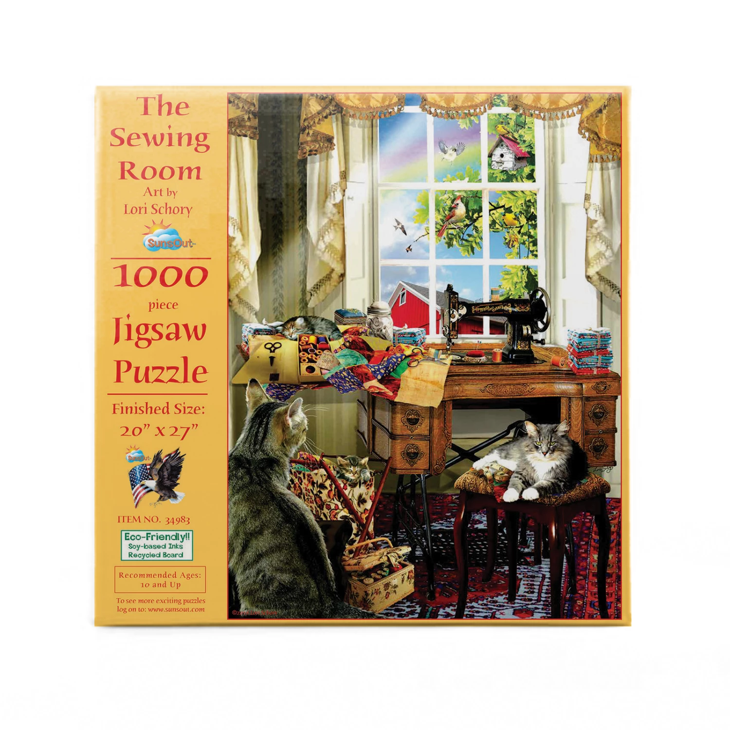 Cheapest โญ SunsOut 1000 Pieces The Sewing Room ๐ - Image 3