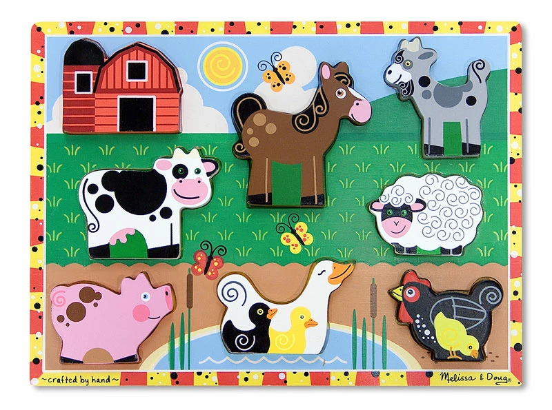 Best reviews of 🎉 Melissa And Doug 8 Pieces Farm 🎁