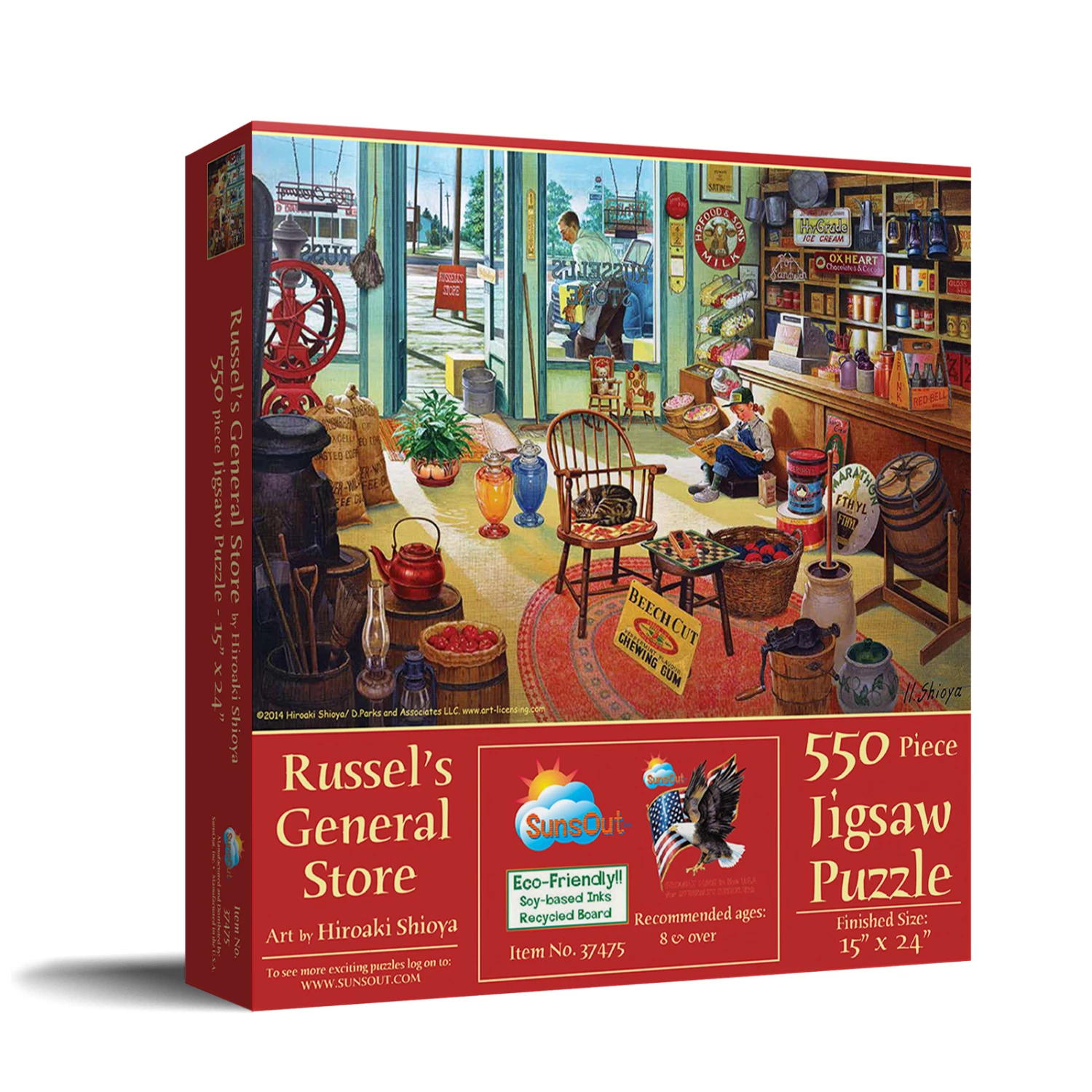 Brand new π― SunsOut 550 Pieces Russel's General Store π - Image 2