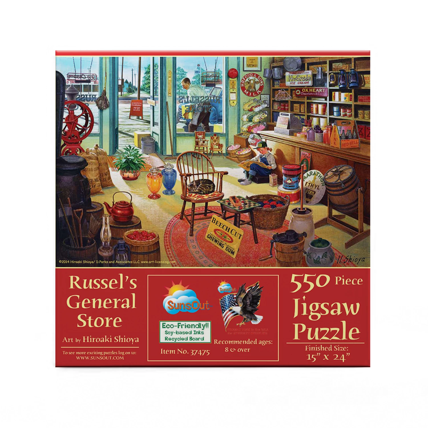 Brand new π― SunsOut 550 Pieces Russel's General Store π - Image 3