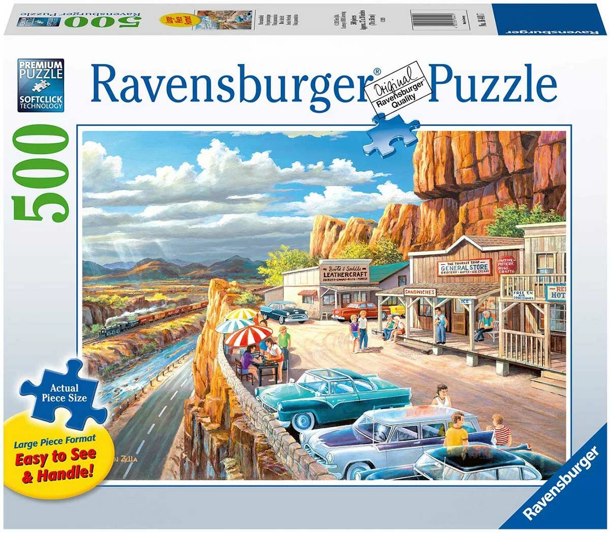 Best Sale π Ravensburger 500 Pieces Scenic Overlook π₯ - Image 2