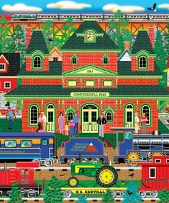 Best deal 🔥 RoseArt 1000 Pieces Mountain Rail Holiday ⌛
