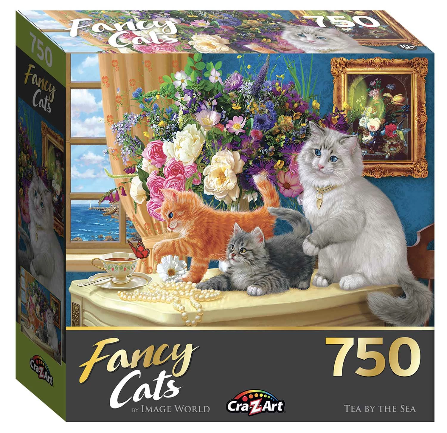 Budget 🎁 RoseArt 750 Pieces Tea By The Sea ⌛ - Image 2