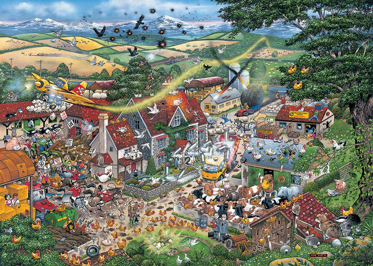 Coupon ๐ฅ Gibsons 1000 Pieces I Love The Farmyard ๐
