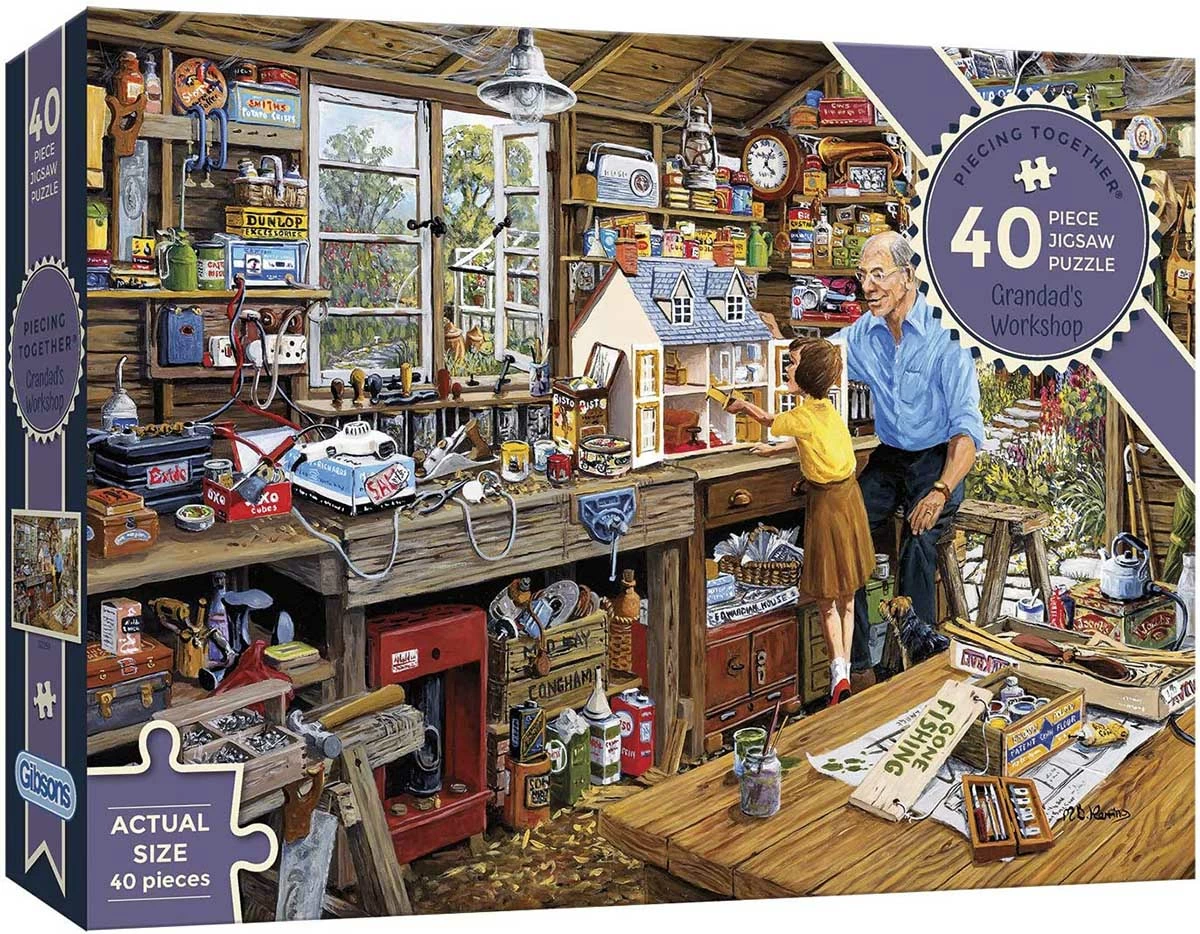 Cheap π Gibsons 40 Pieces Grandad's Workshop π - Image 2