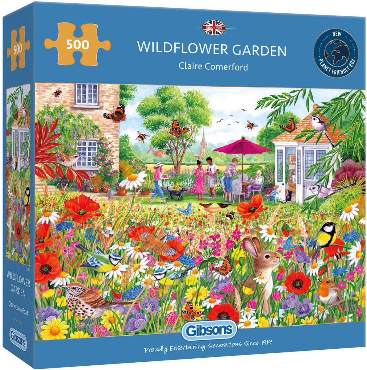 Wholesale โจ Gibsons 500 Pieces Wildflower Garden ๐งจ - Image 2