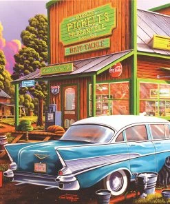 Hot Sale ๐คฉ SunsOut 1000 Pieces Aunt Sheila's Cafe โ