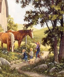 Outlet 👏 Cobble Hill 500 Pieces ☀️ Summer Horses 👍