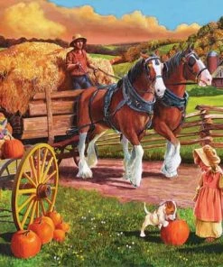 Wholesale 🥰 Cobble Hill 275 Pieces Hay Wagon ✔️