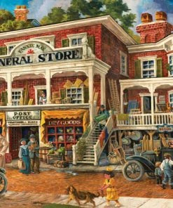 Cheapest ๐ SunsOut 1000 Pieces Fannie Mae's General Store โญ