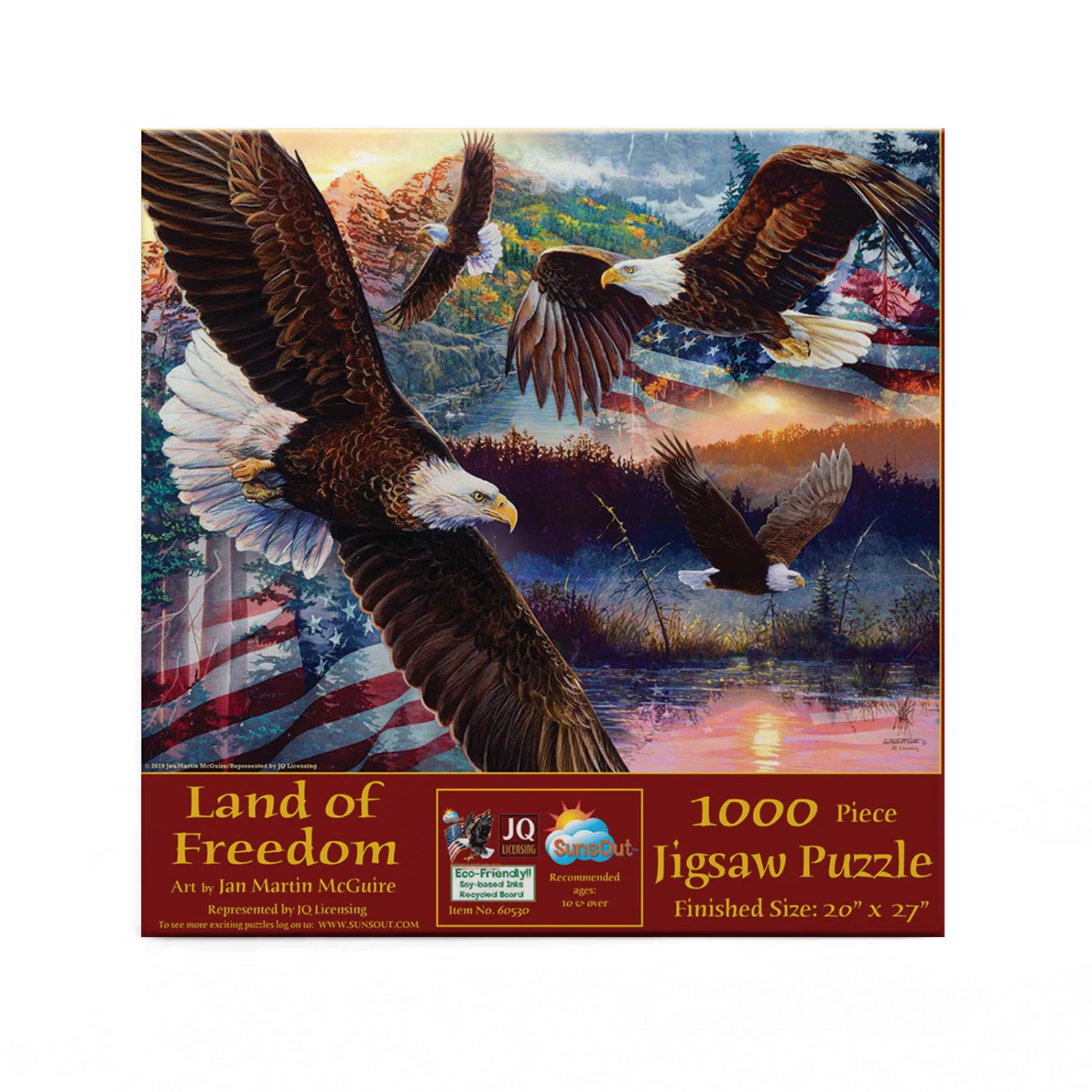 Outlet ✨ SunsOut 1000 Pieces Land Of Freedom ✨ - Image 3