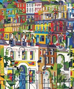 Outlet ✨ Cobble Hill 1000 Pieces Thru Swirly Railings 👍