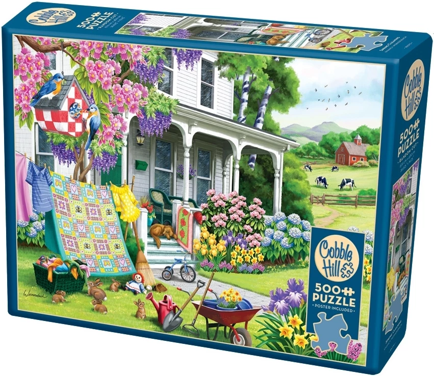 Promo โจ Cobble Hill 500 Pieces Spring Cleaning ๐งจ - Image 2