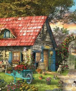 Buy 🤩 Eurographics 300 Pieces The Country Shed ⭐